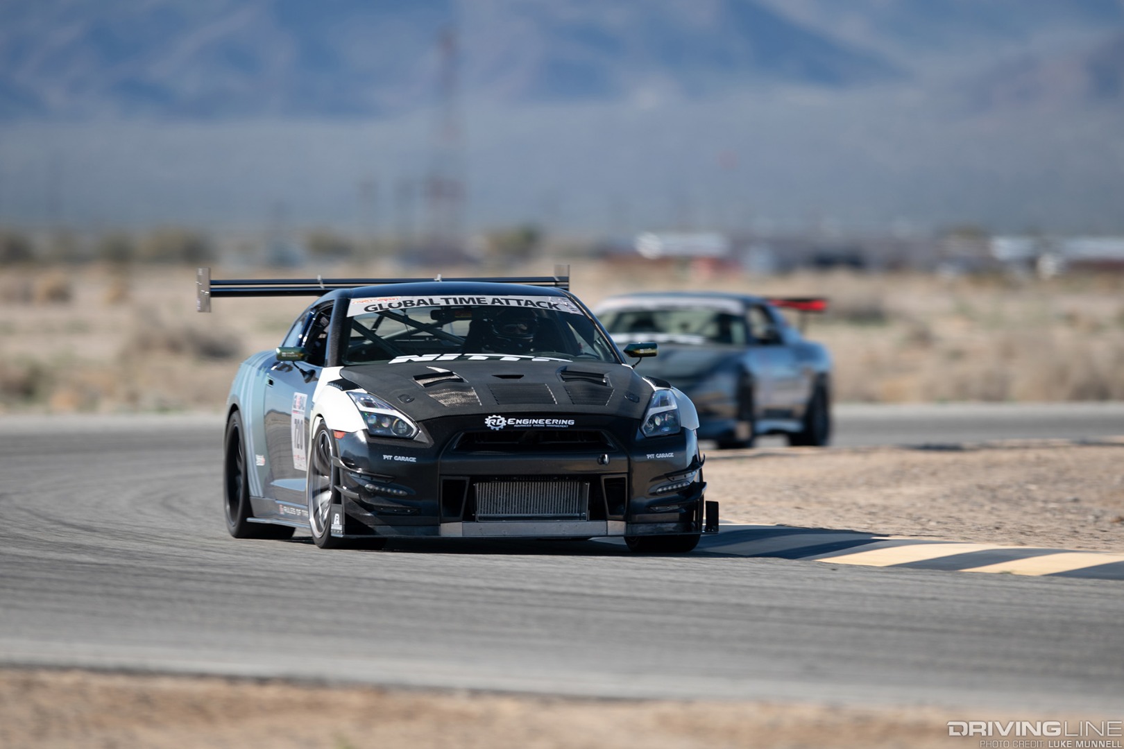 Driver Battles Nissan GT-R