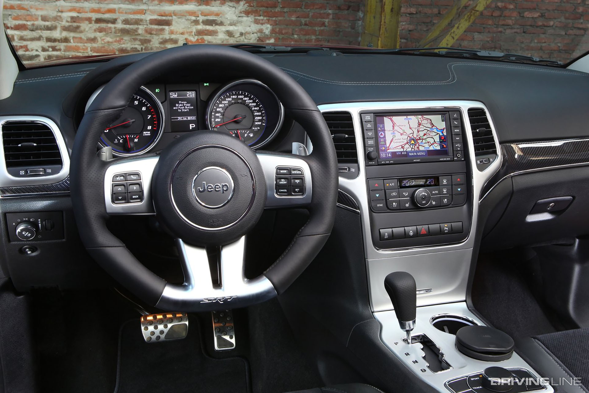 2012 Jeep Grand Cherokee SRT8 Interior