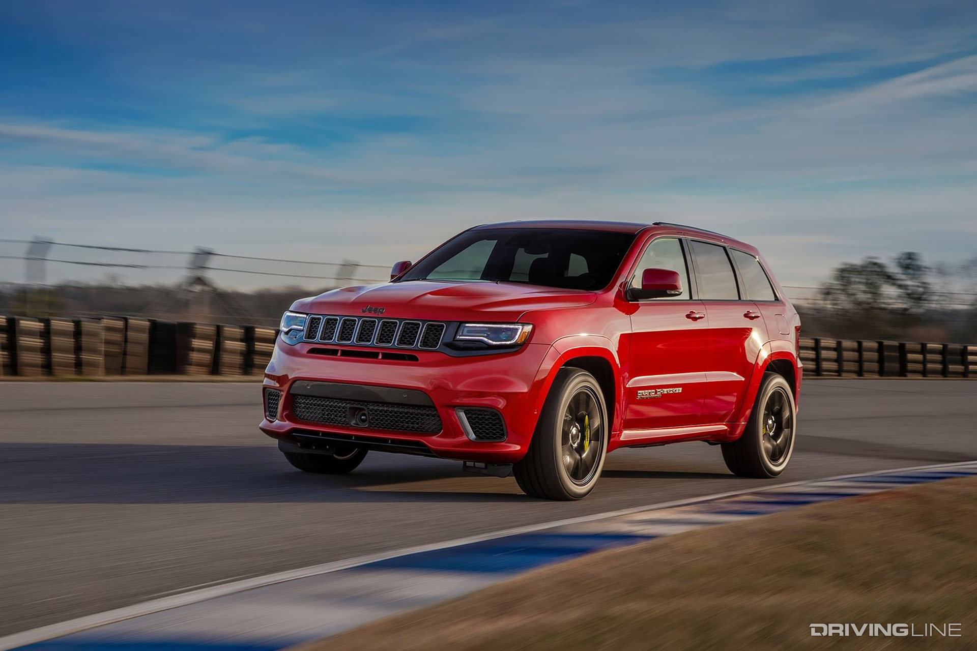 Jeep Grand Cherokee Trackhawk Red