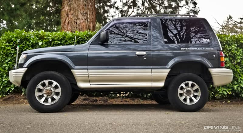1991 Mitsubishi Pajero XP AFTER LIFT