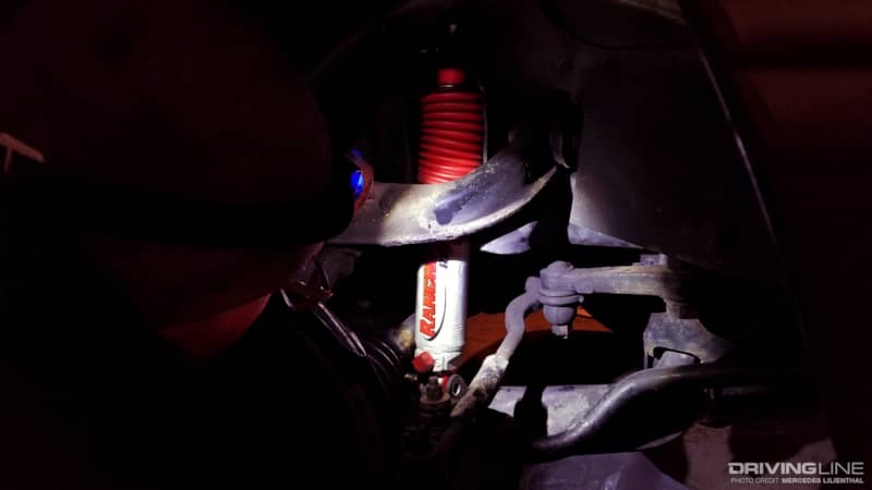 Final RS9000XL Rancho shock installed