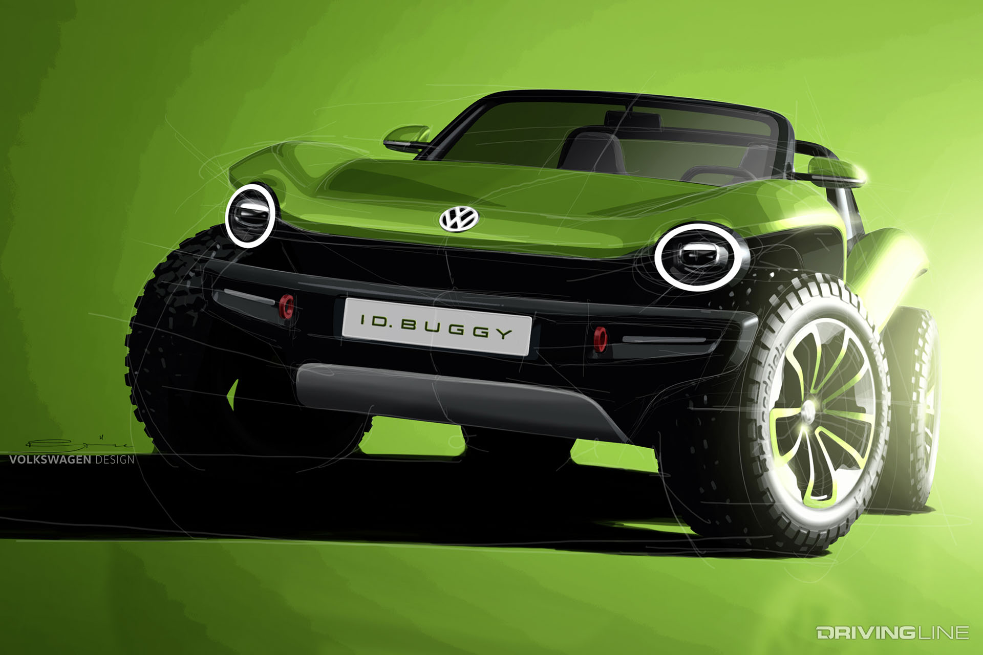 Volkswagen ID. BUGGY Concept Front