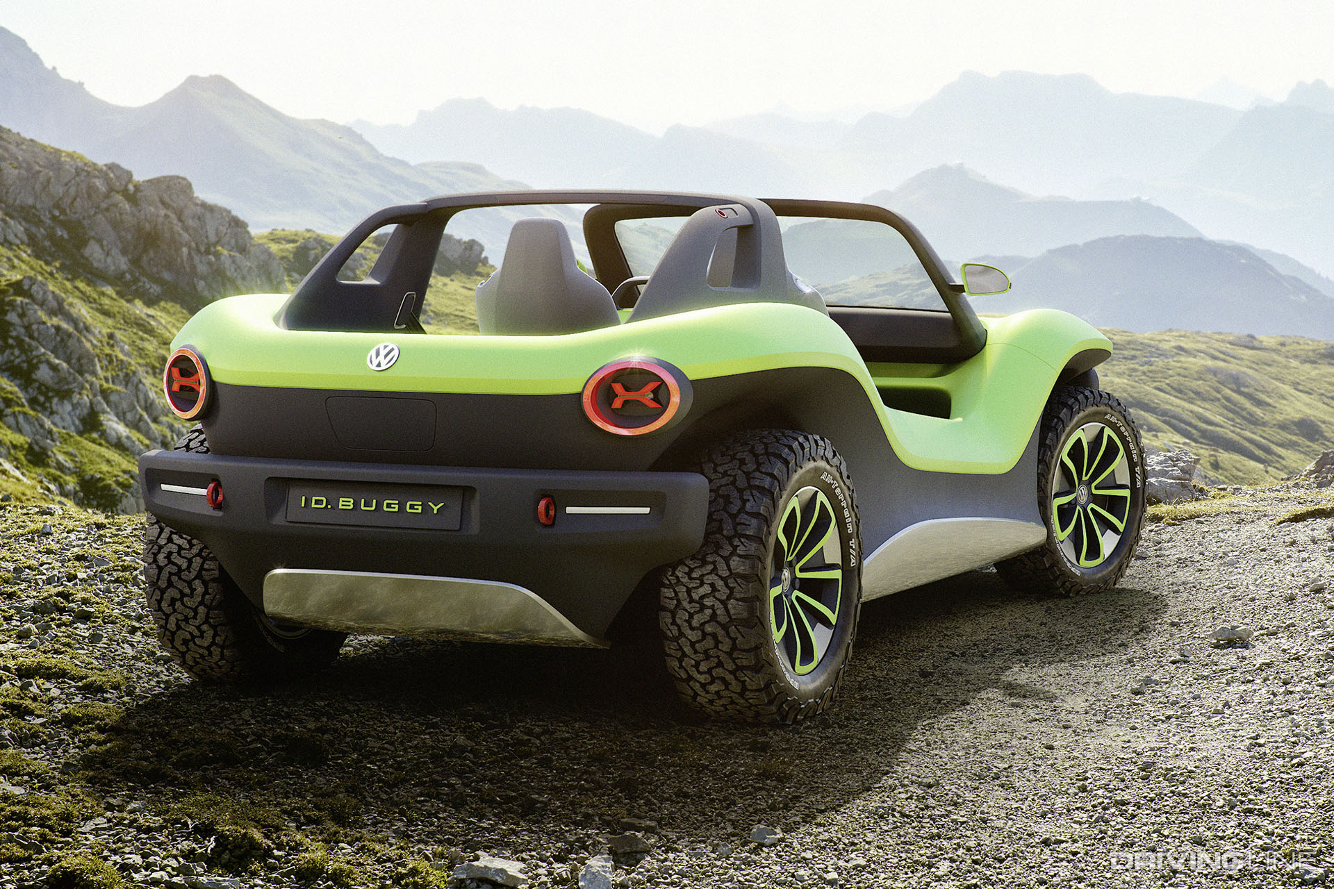 VW ID. BUGGY Concept Rear View