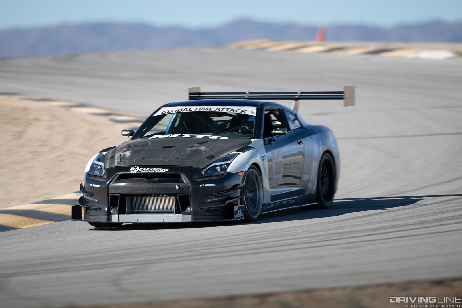 2015 Nissan GT-R R35 at Chuckwalla Valley Raceway