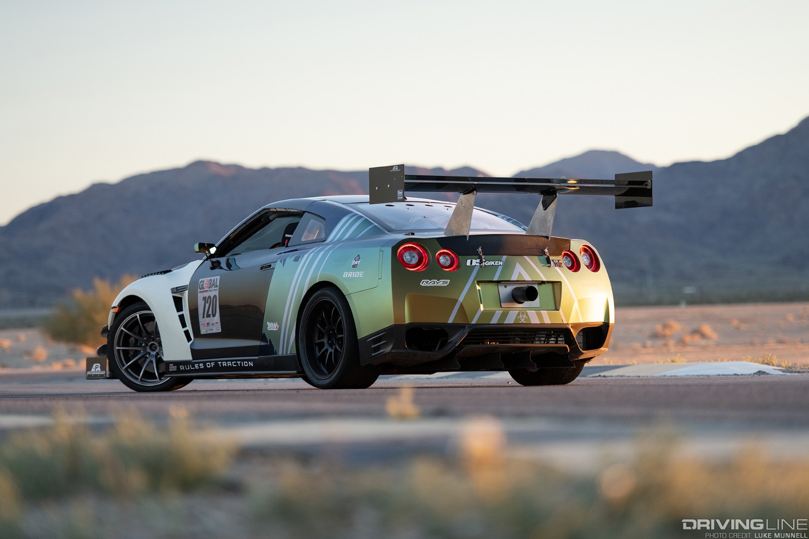 2015 Nissan GT-R R35 rear three-quarter
