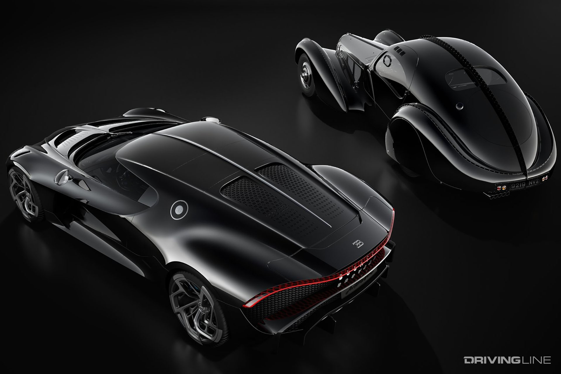 Bugatti La Voiture Noire Top View