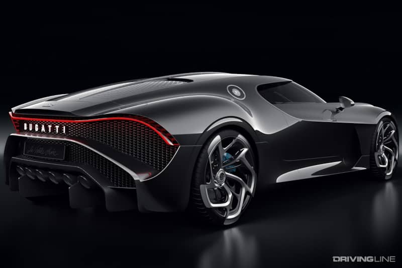 Bugatti La Voiture Noire Rear View