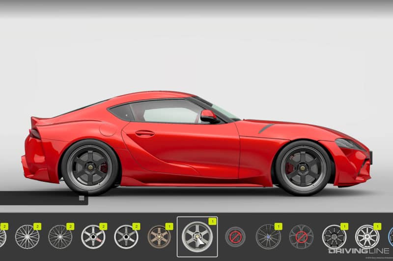 2019 Toyota Supra Gran Turismo Sport Rays Volk Racing TE37V
