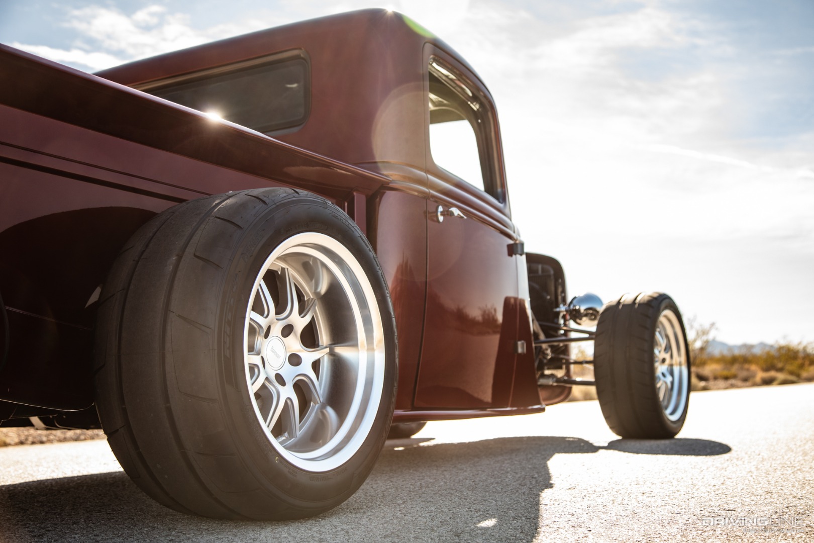 Factory Five Racing SMG Motoring's '35 Truck right side rear