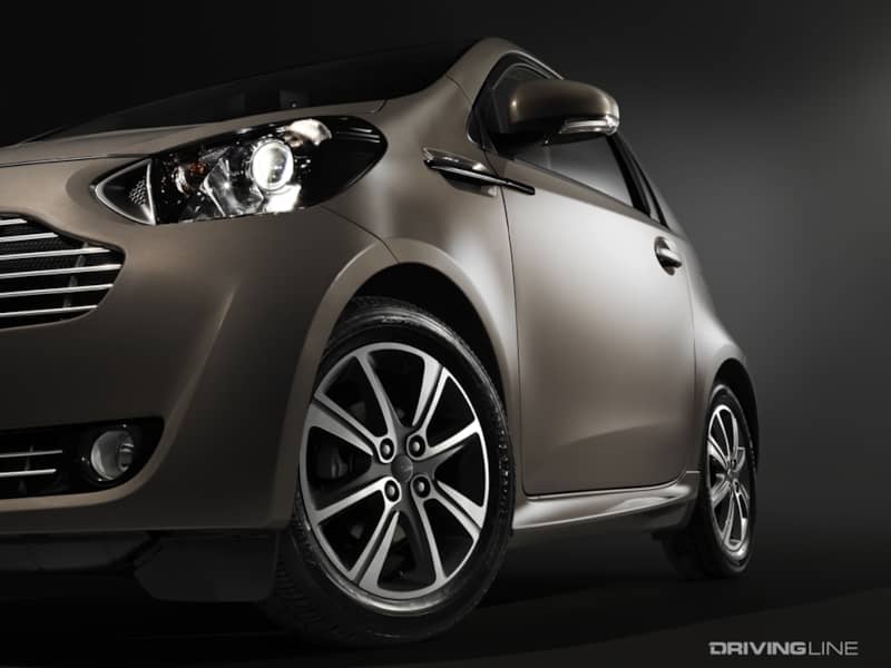 Aston Martin Cygnet close-up