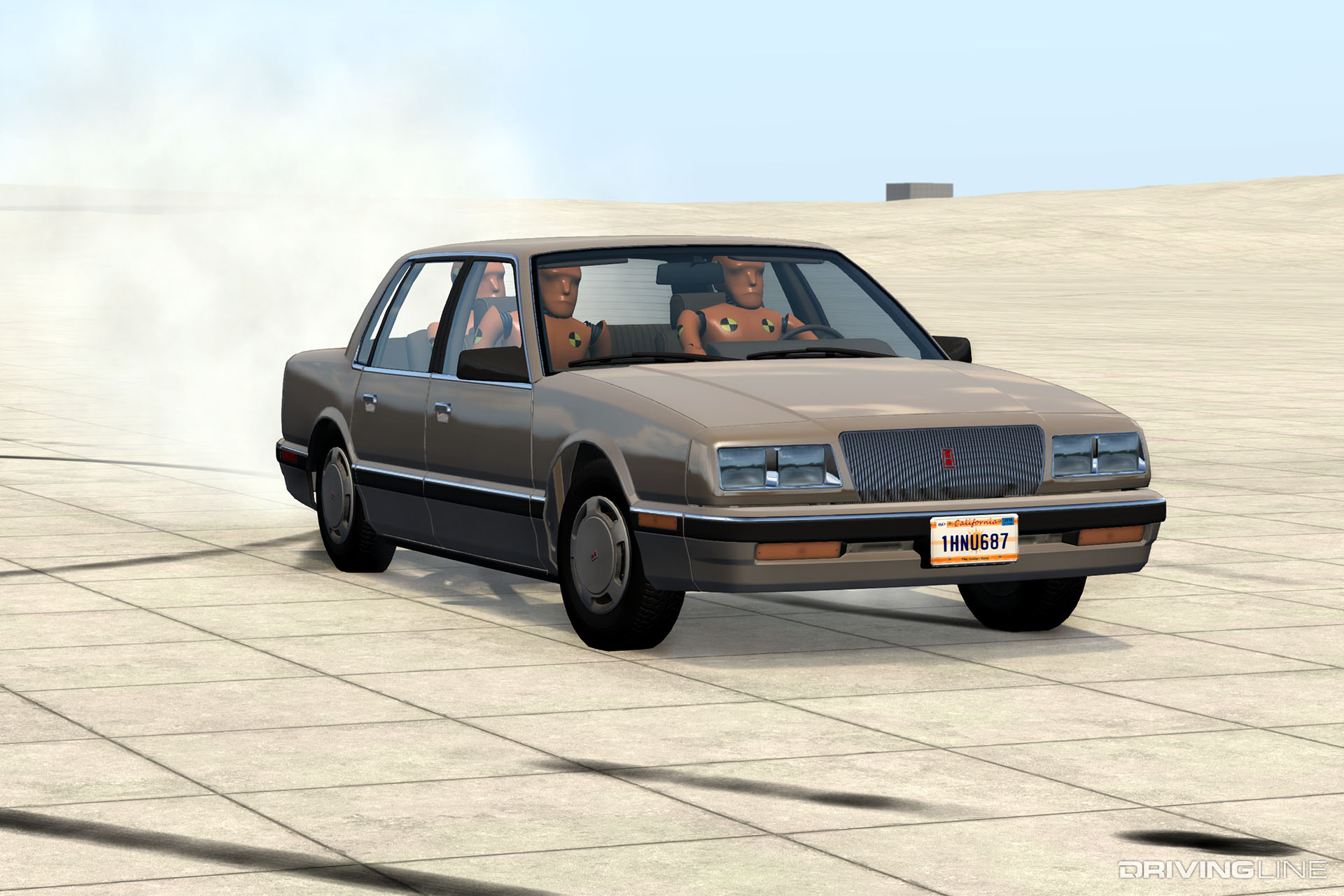 BeamNG.drive crash test dummies