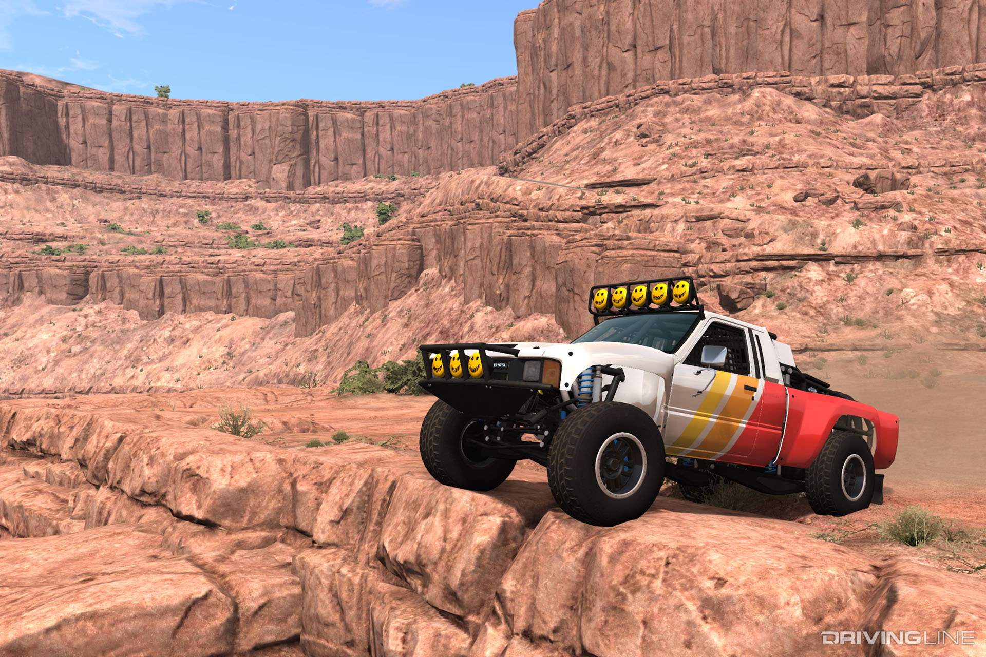 BeamNG.drive trophy truck