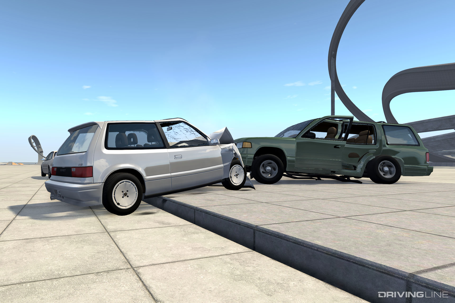 BeamNG.drive collision physics