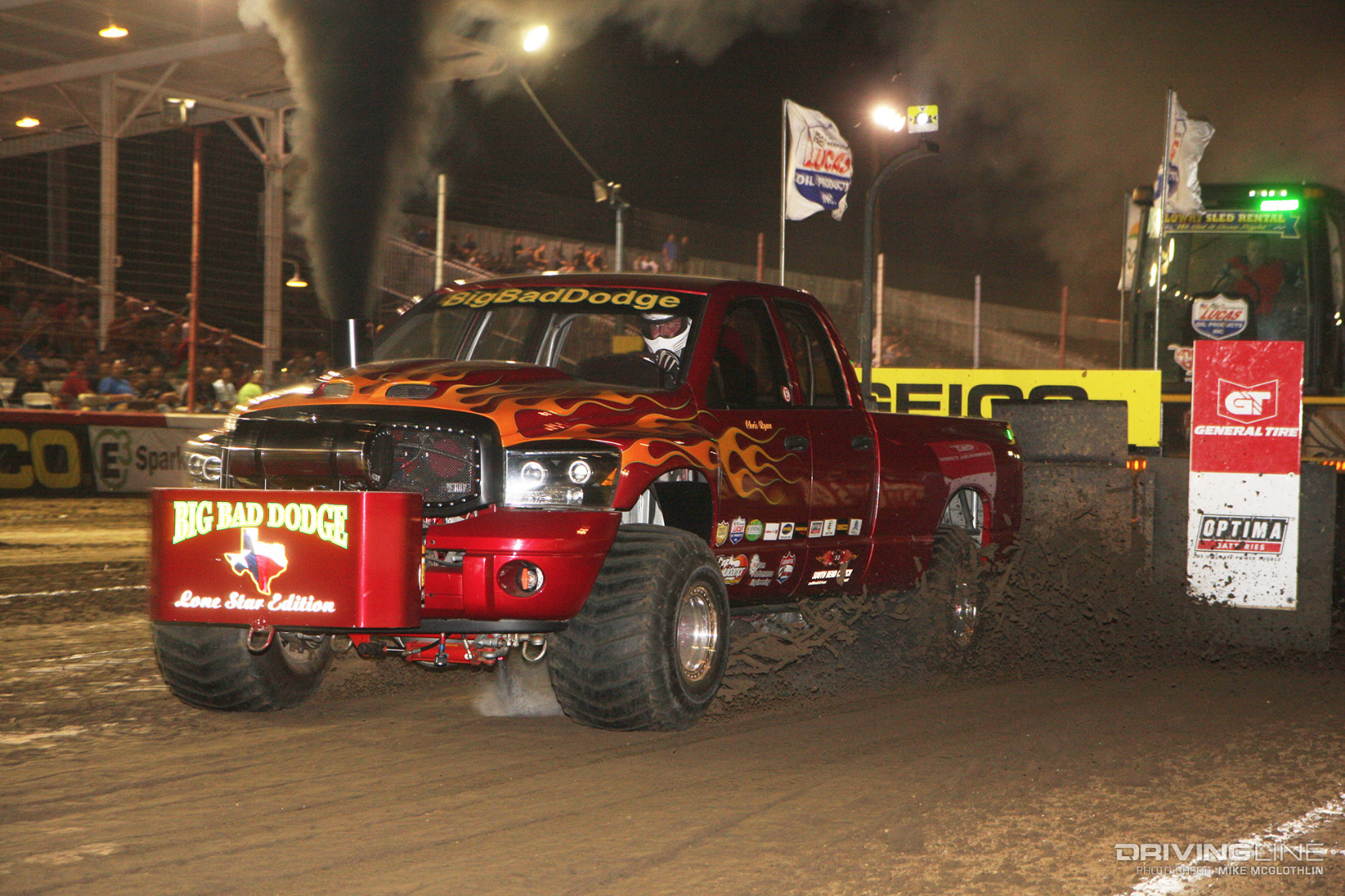 Scott Vorhees's Super Stock Diesel Truck Big Bad Dodge Cummins Pulling