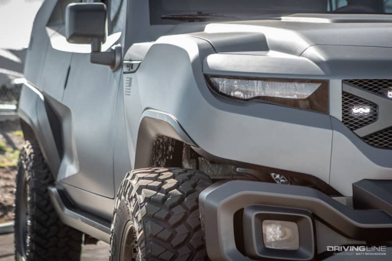 Rezvani Tank Front Light