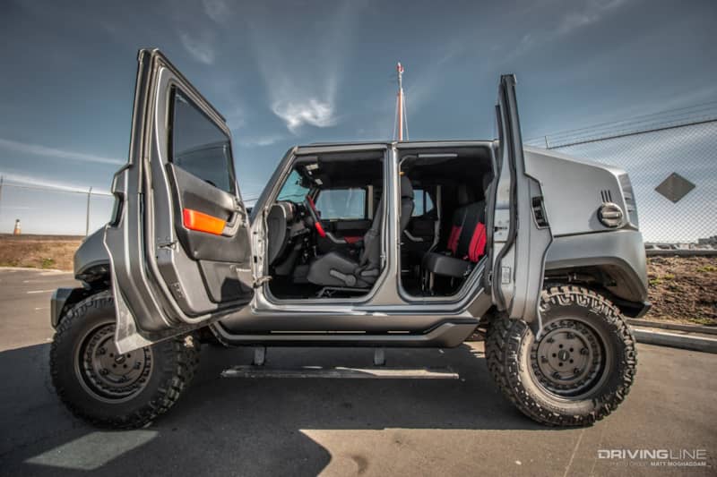 Rezvani Tank Bulletproof Doors
