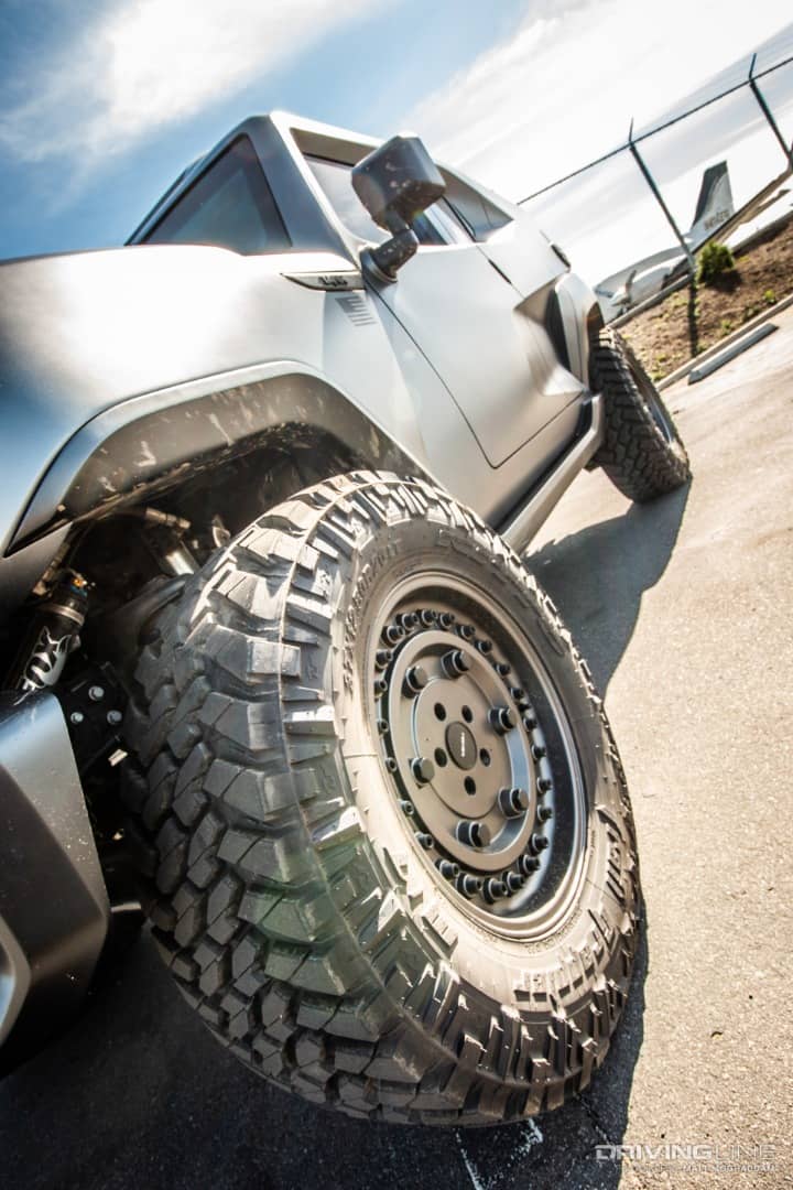 Rezvani Tank on Nitto Trail Grapplers
