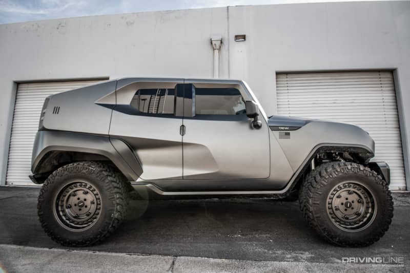 Rezvani Tank Side