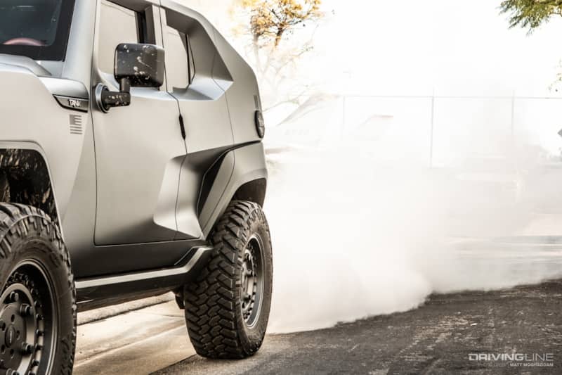Rezvani Tank Smoke Screen