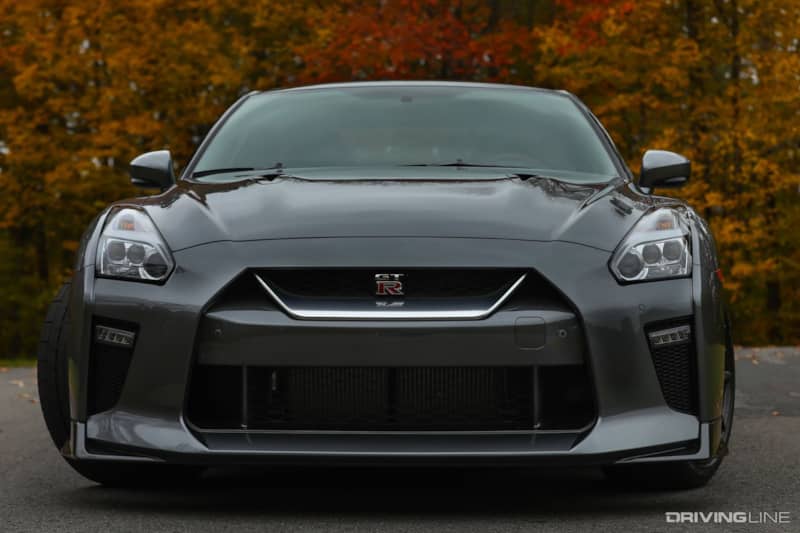 Nissan R35 GT-R Gray Front