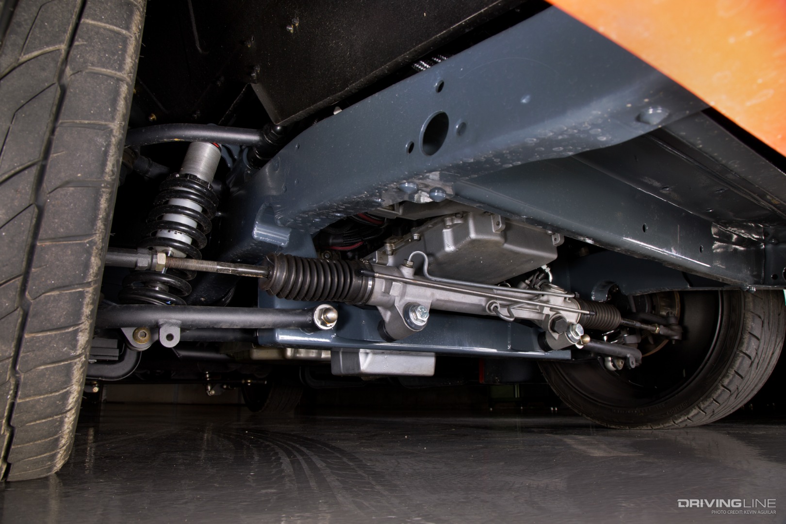 1955 F100 rack and pinion and updated suspension