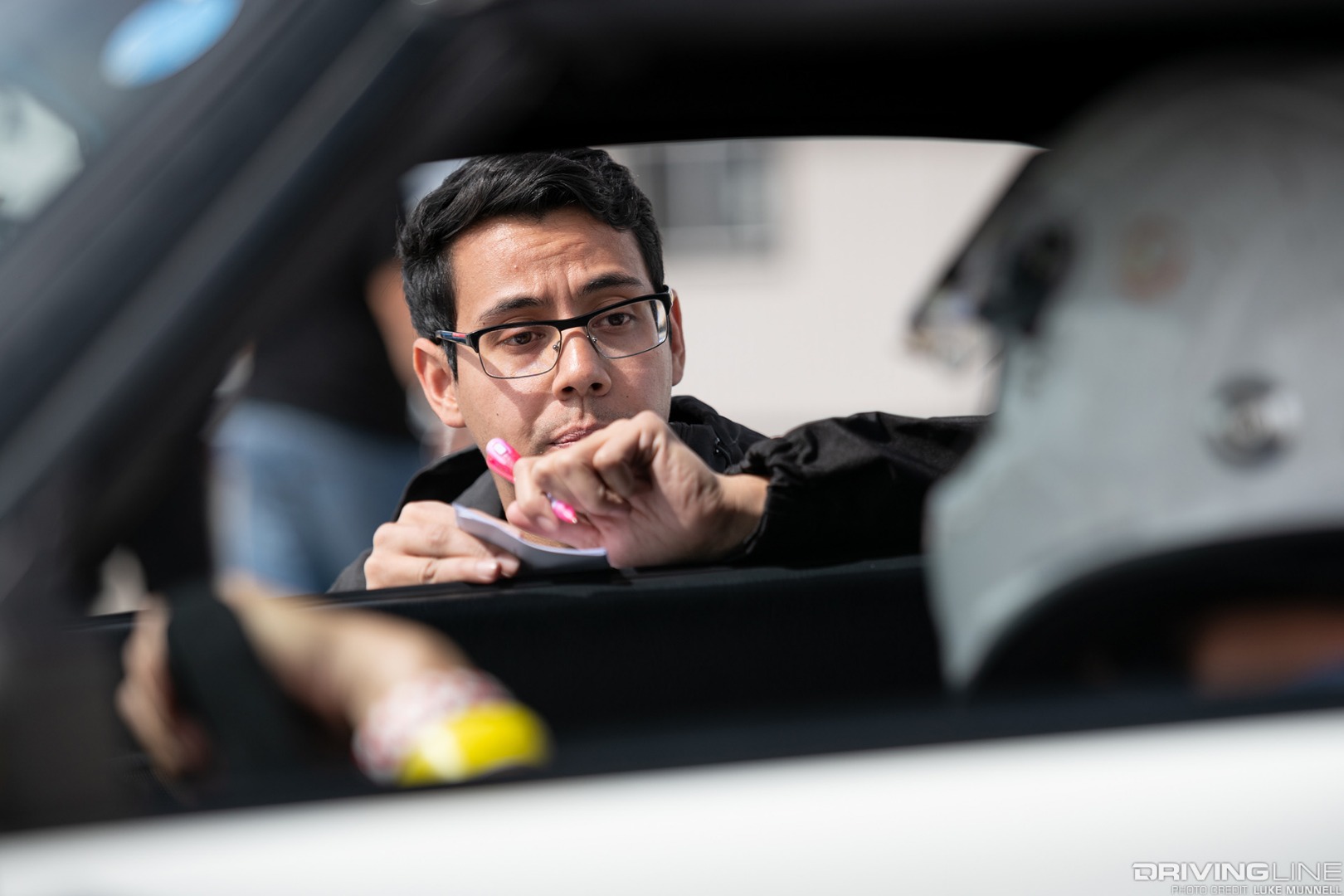 VTEC Club 2019 round 1 Chuckwalla Valley Raceway Amir Bentatou driving instruction