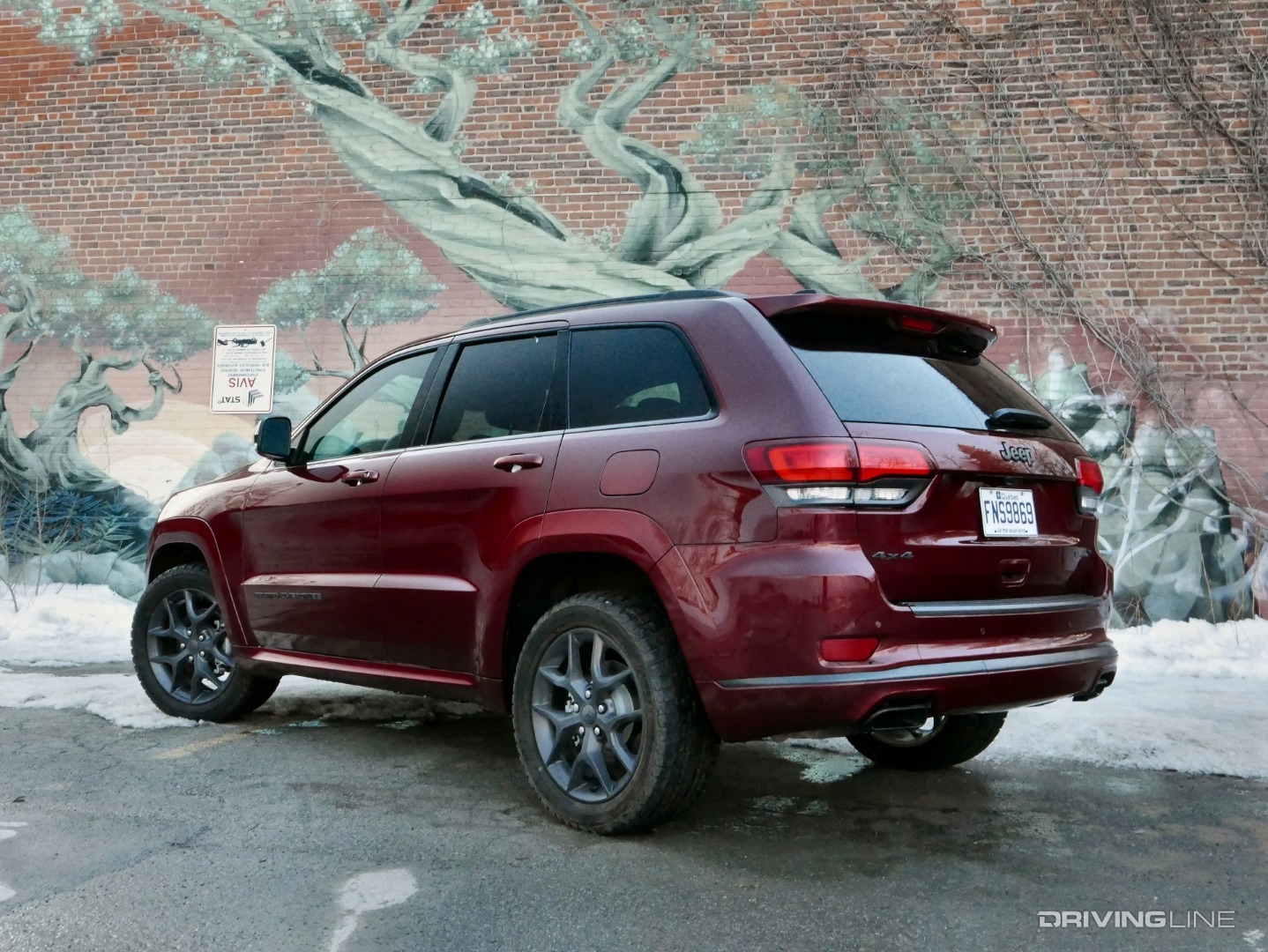 2019 Jeep Grand Cherokee Limited X driver side rear