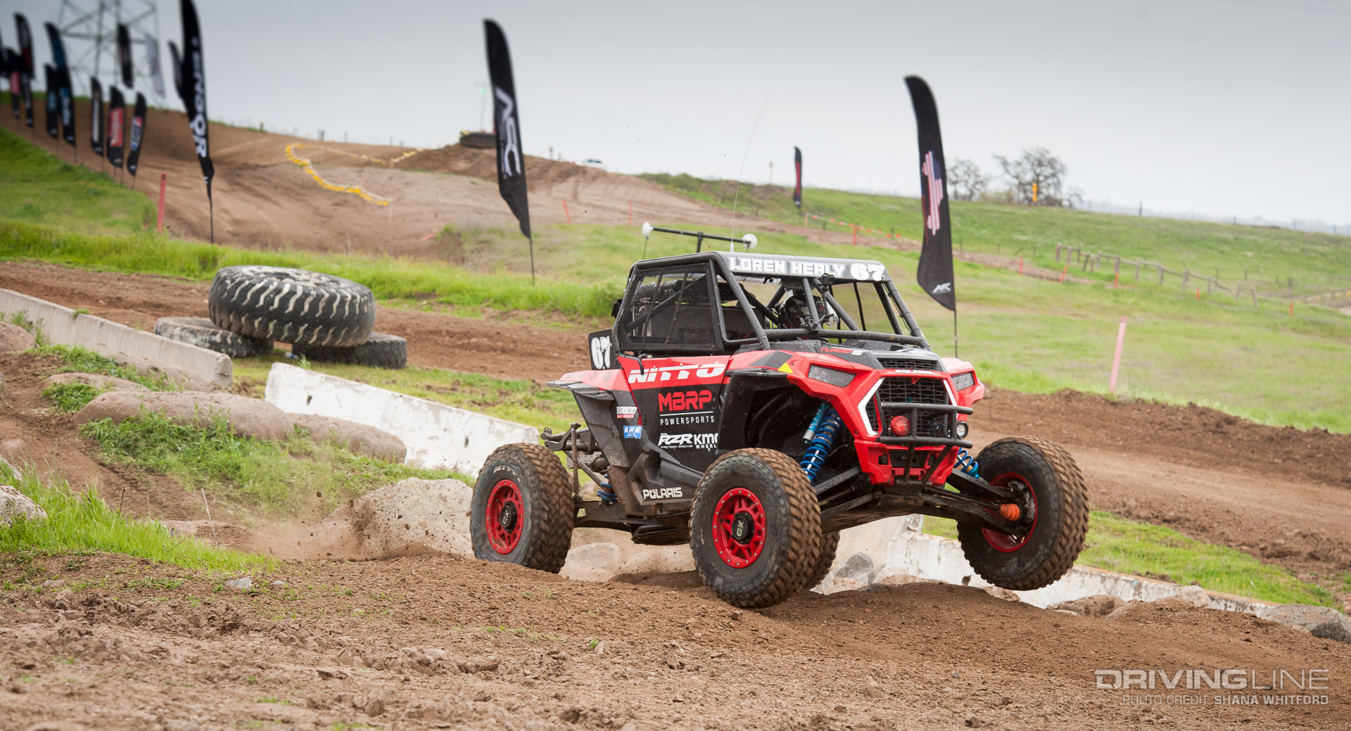 Loren Healy Driving His UTV at the 2019 Ultra4 MetalCloak Stampede