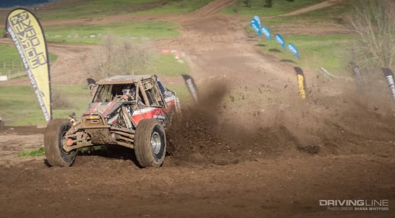 JP Gomez Driving at the 2019 Ultra4 MetalCloak Stampede