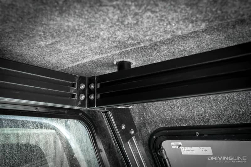 Ram 2500 With ARE CX HD Bed Cap Interior Structure