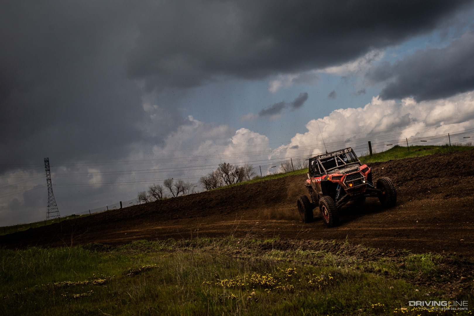 Loren Healy Racing His UTV at the 2019 Ultra4 MetalCloak Stampede
