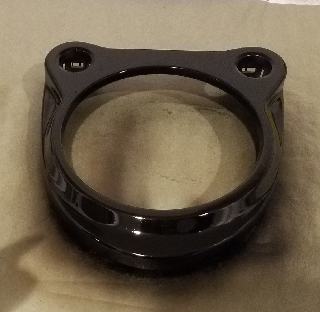 Painted and Cleared Car Part