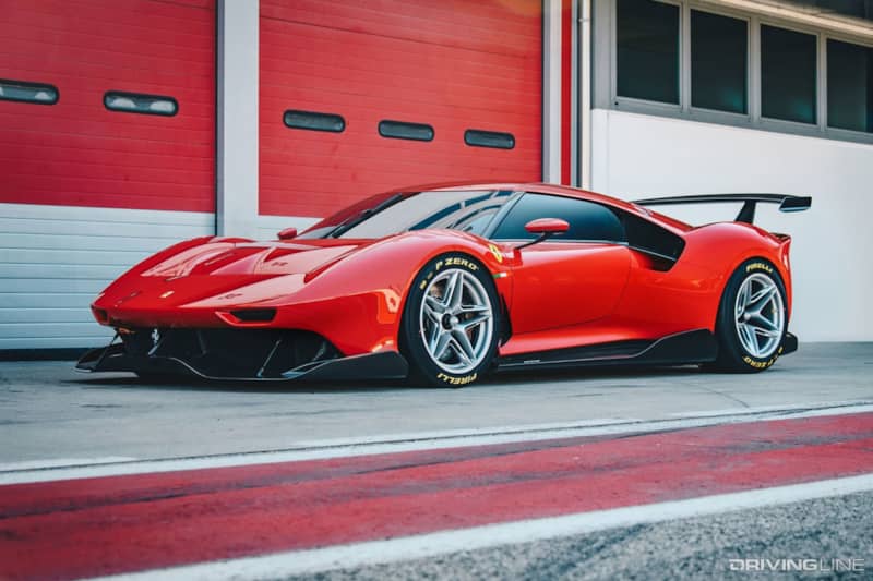 Ferrari P80/C Red