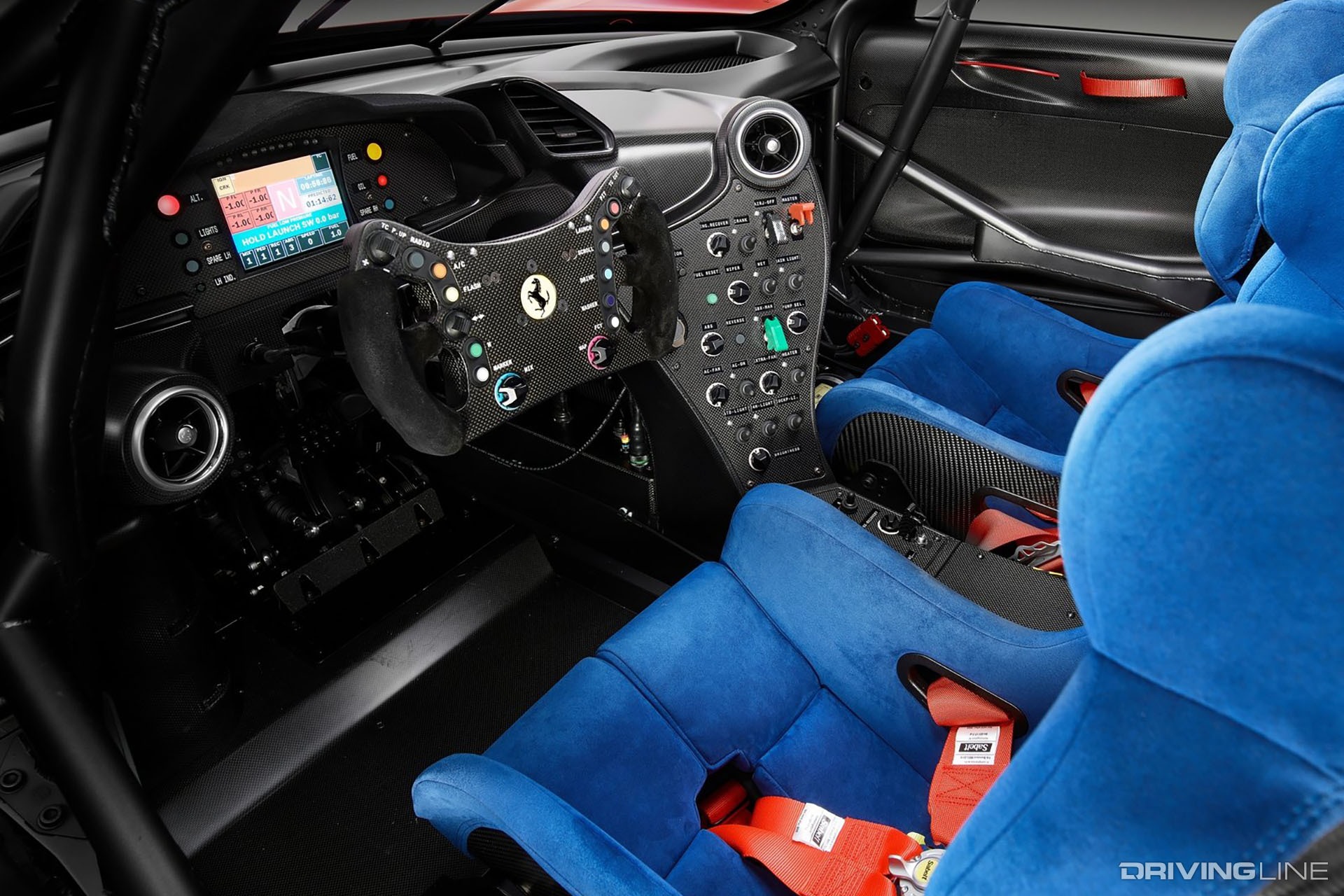 Ferrari P80/C Interior
