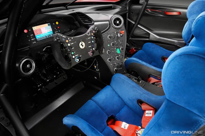 Ferrari P80/C Interior