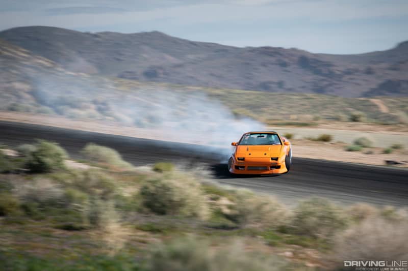 Jimmy Up Matsuri FC3S Mazda RX-7 convertible drifting