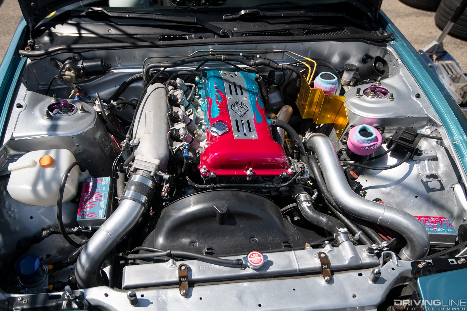 Jimmy Up Matsuri Jay Kubota S13 Nissan 240SX fastback blacktop SR20DET engine swap