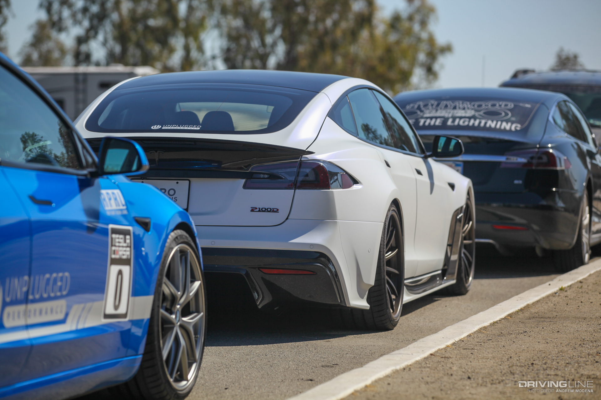 Unplugged Performance S-Apex Tesla Model S wide body