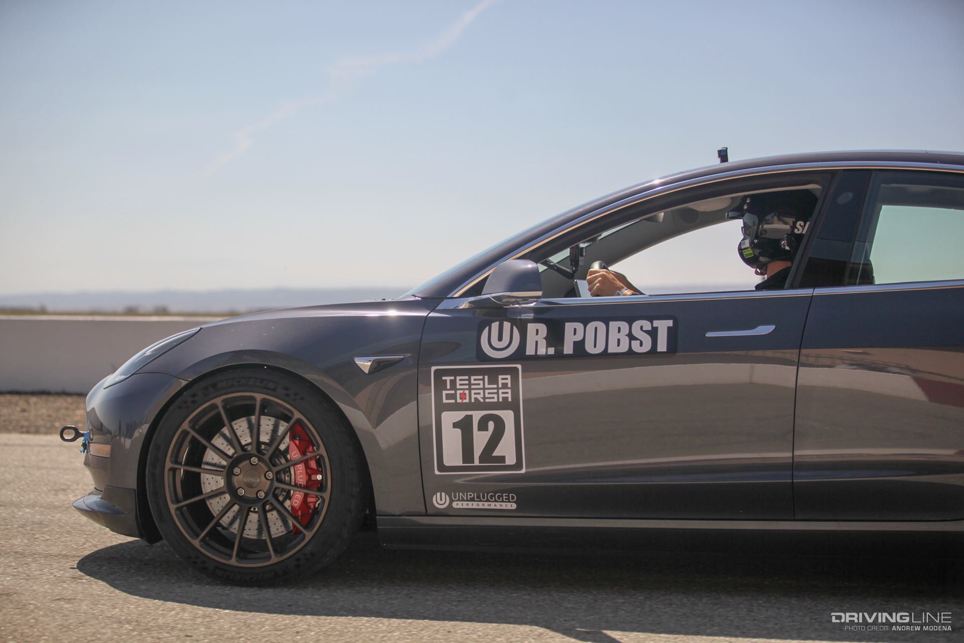 Randy Probst Tesla Model 3 Performance Unplugged Performance Tesla Corsa