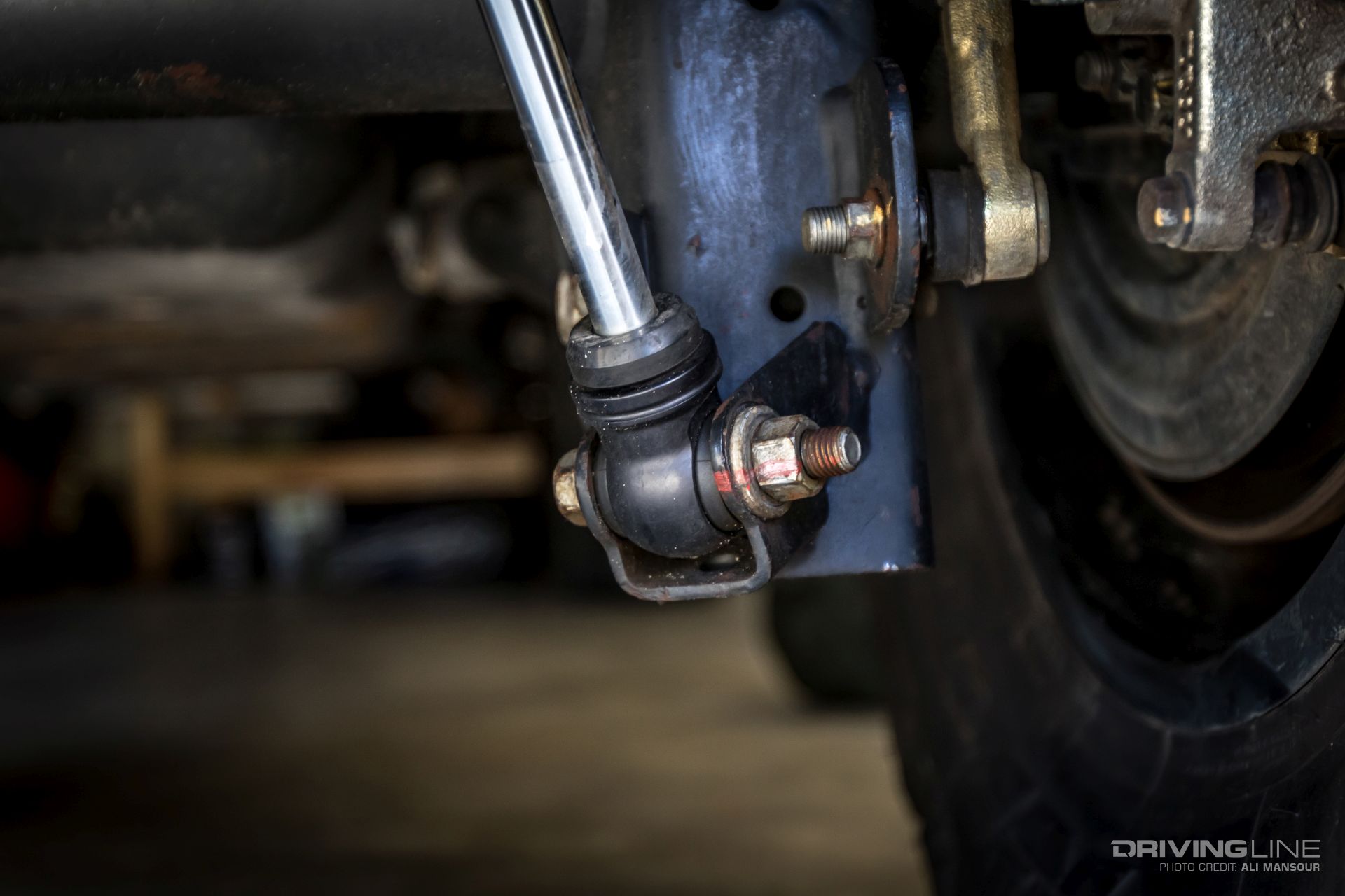 Tightening Bolts on a 2013 Jeep Wrangler Unlimited