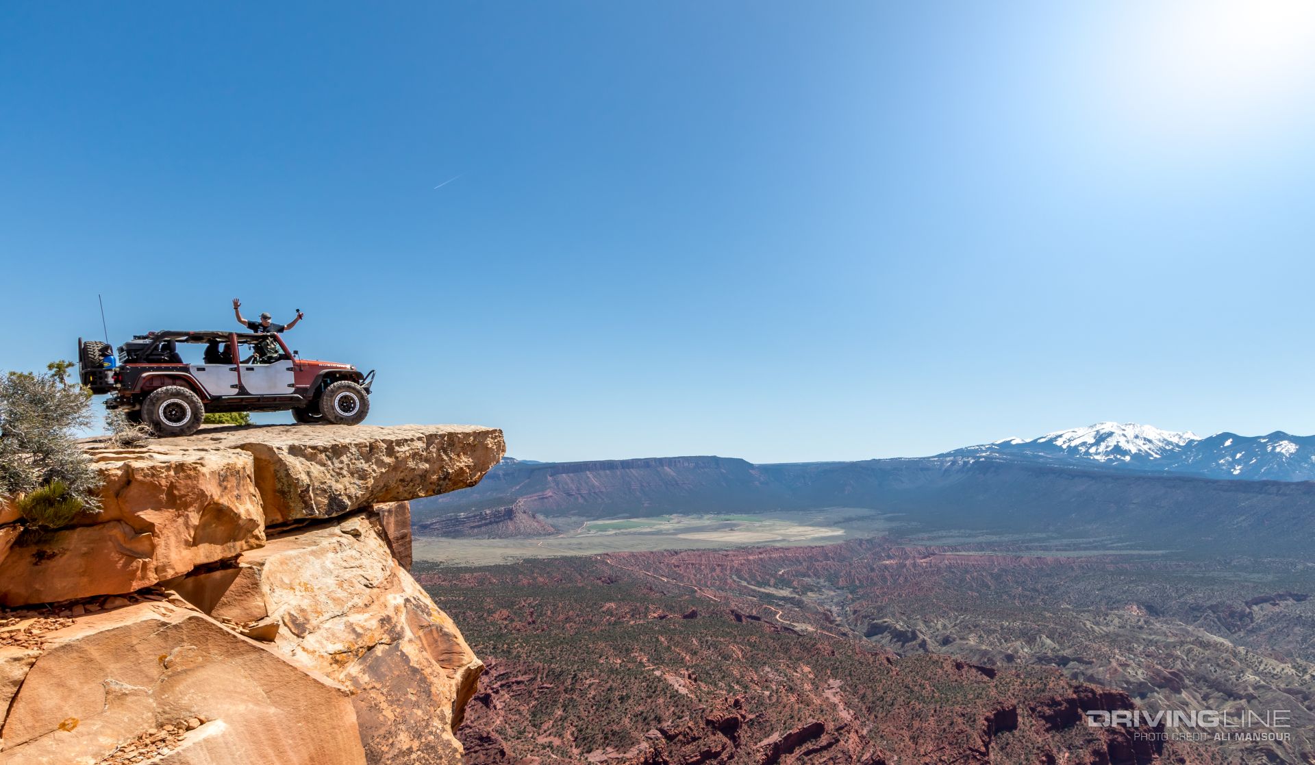 Jeep Wrangler in Moab, Utah