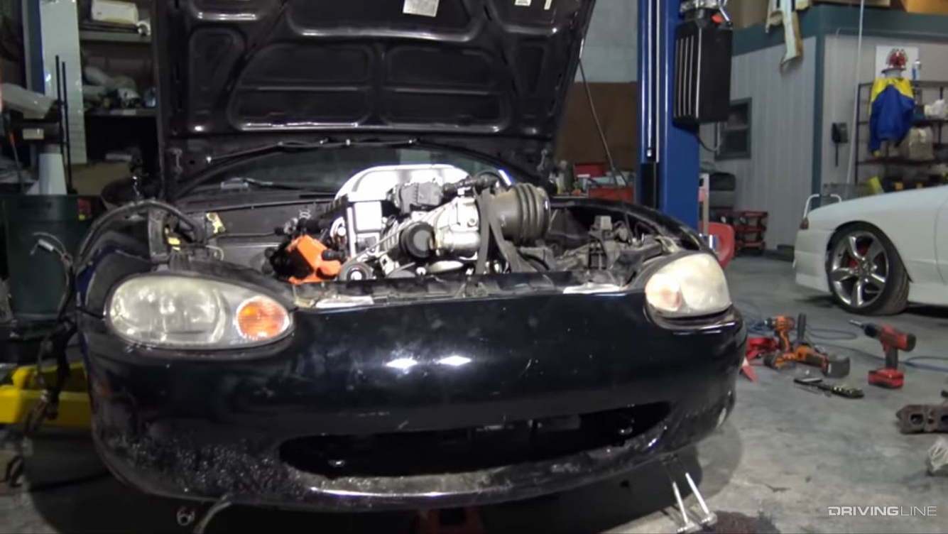 Hemi swapped Miata Hellcat
