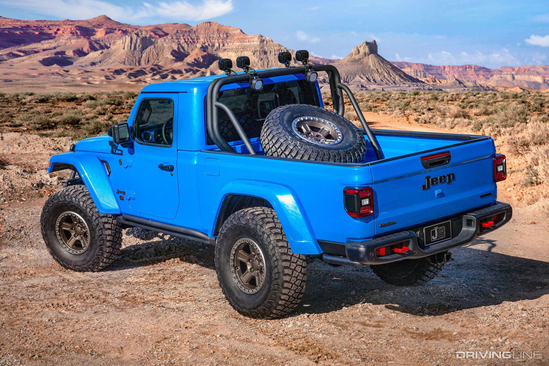 Jeep Gladitor Two Door J6 Concept 2019