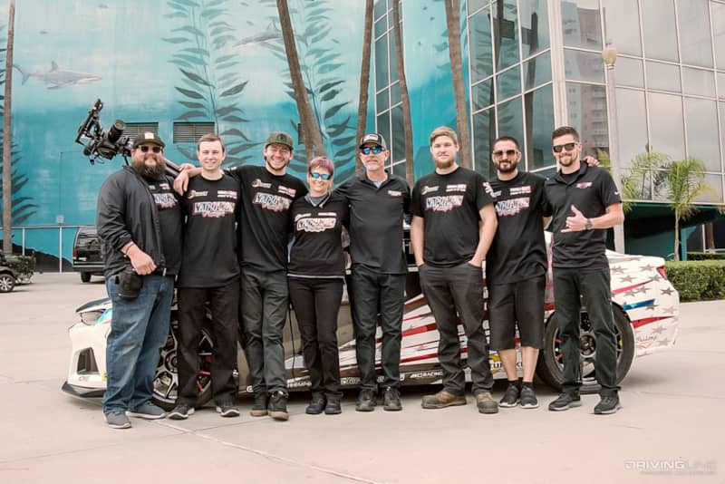 2019 Formula Drift Long Beach Travis Reeder Napoleon Racing Chevy Camaro EL1 Team