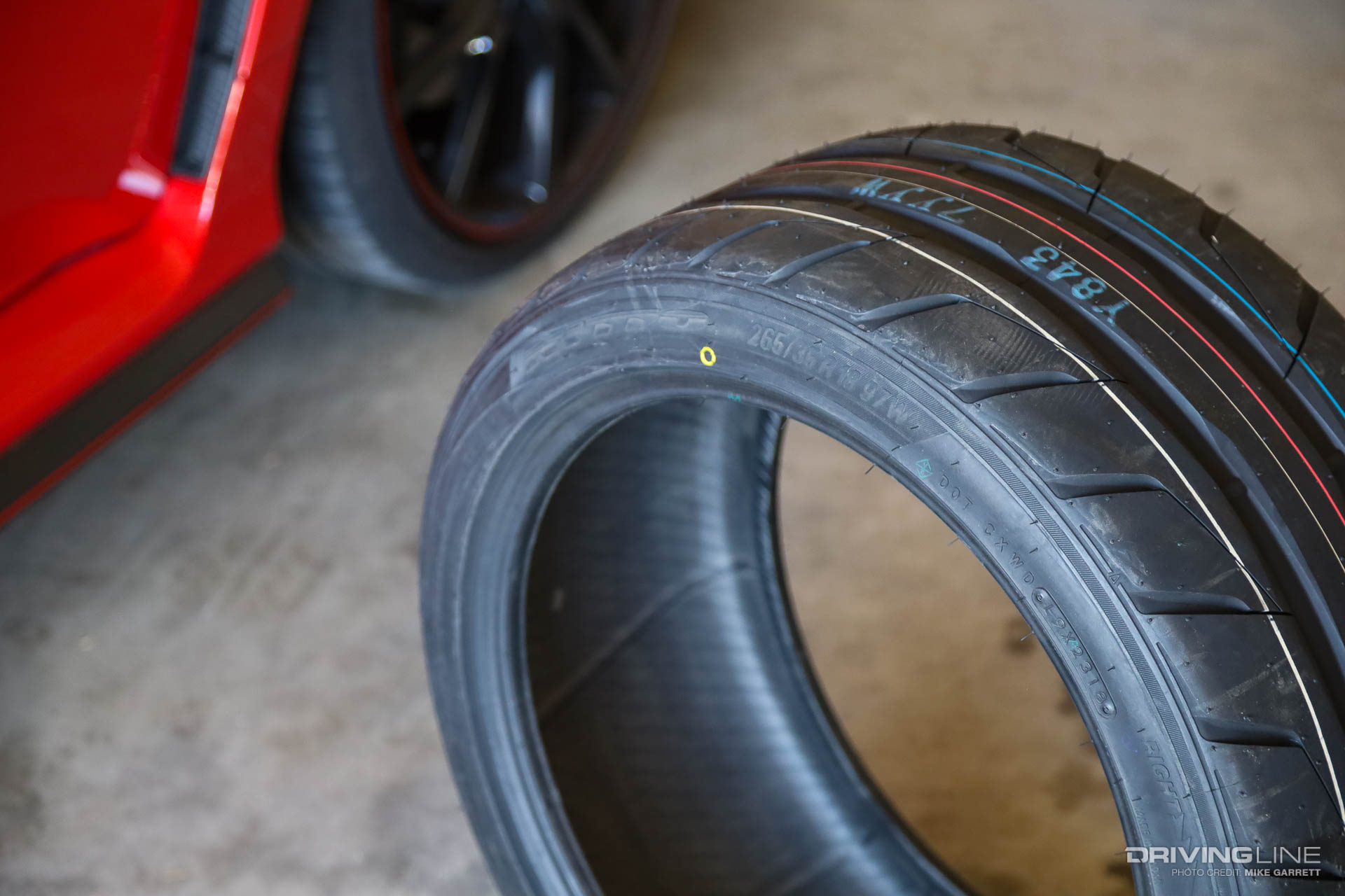 Honda Civic Type R and Nitto NT05 Tire