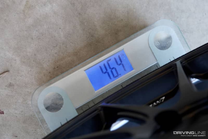 Titan7 Nitto NT05 Wheel and Tire Weight