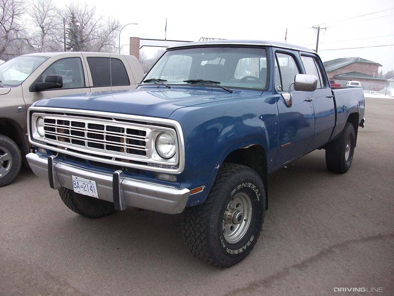 Blue Dodge D Series