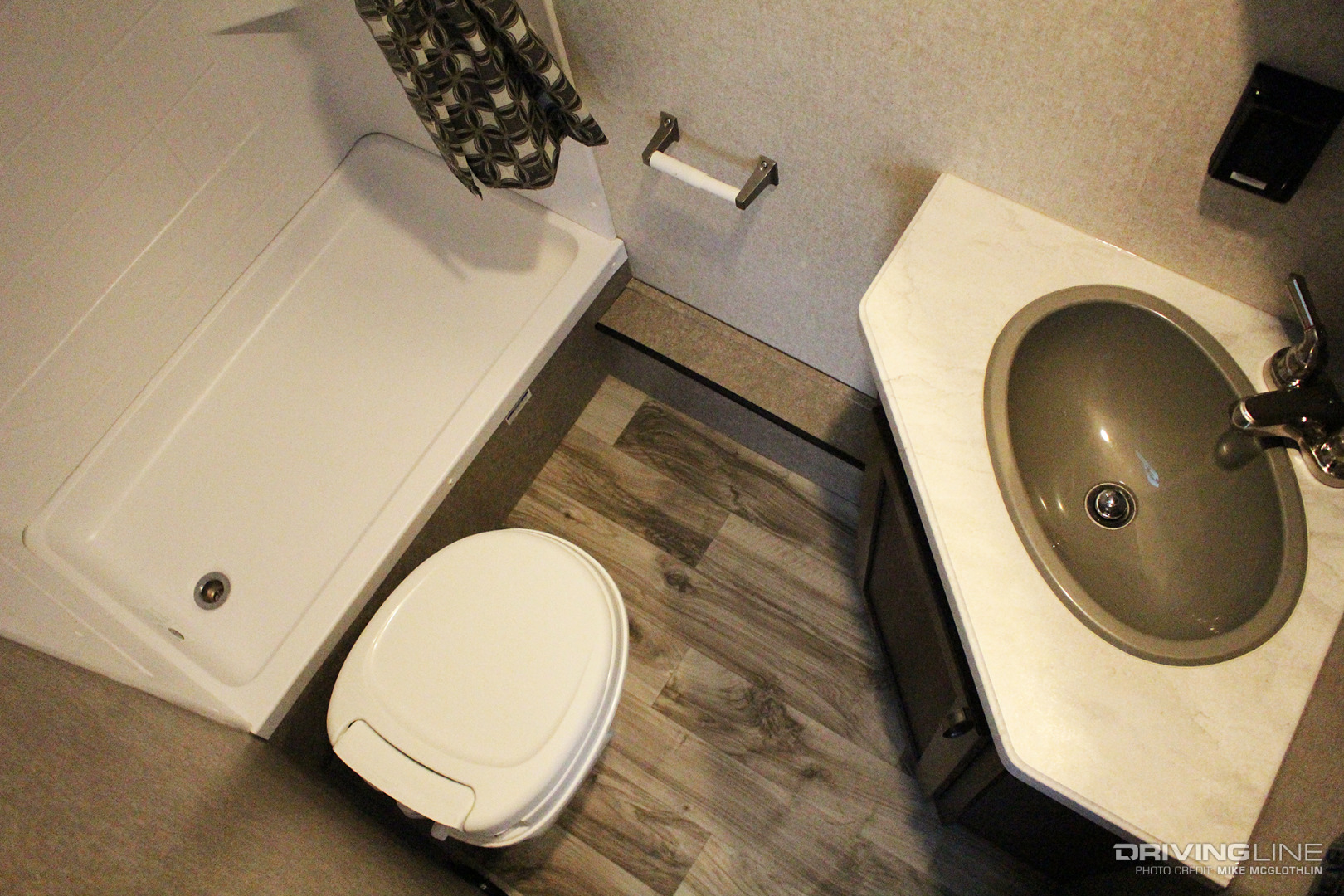 Jayco Toy Hauler Bathroom