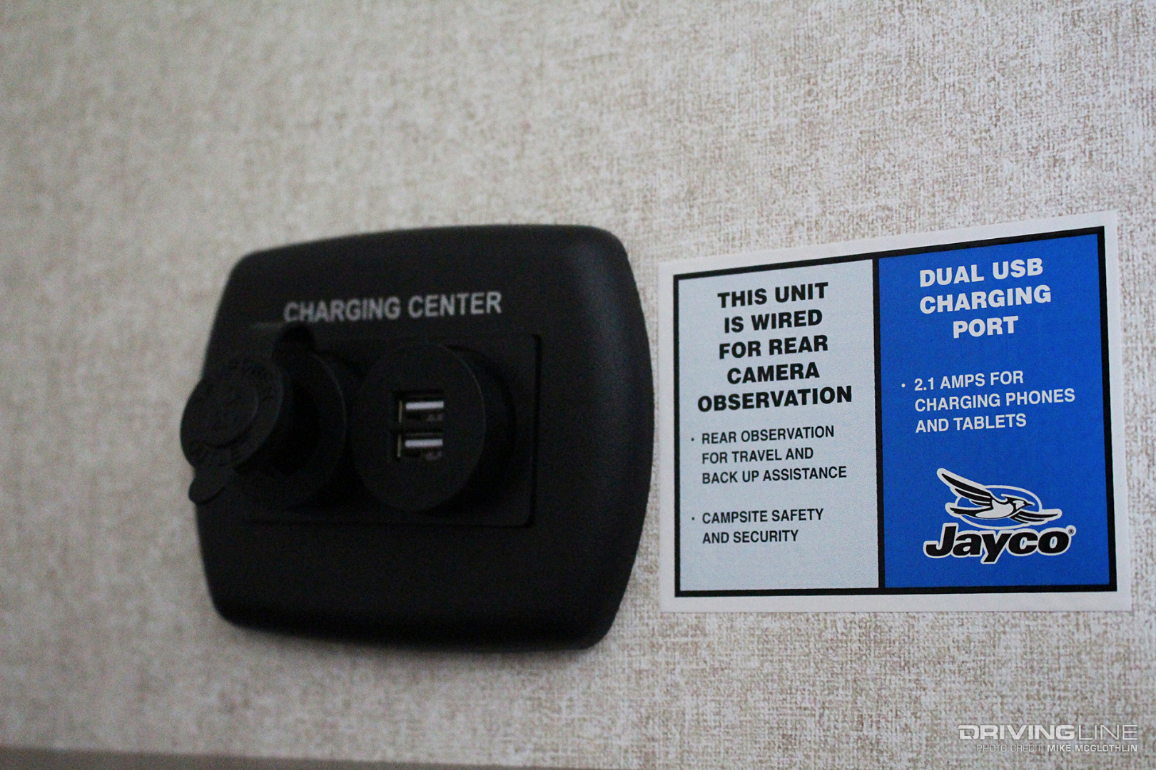 Jayco Toy Hauler Backup Camera Prep