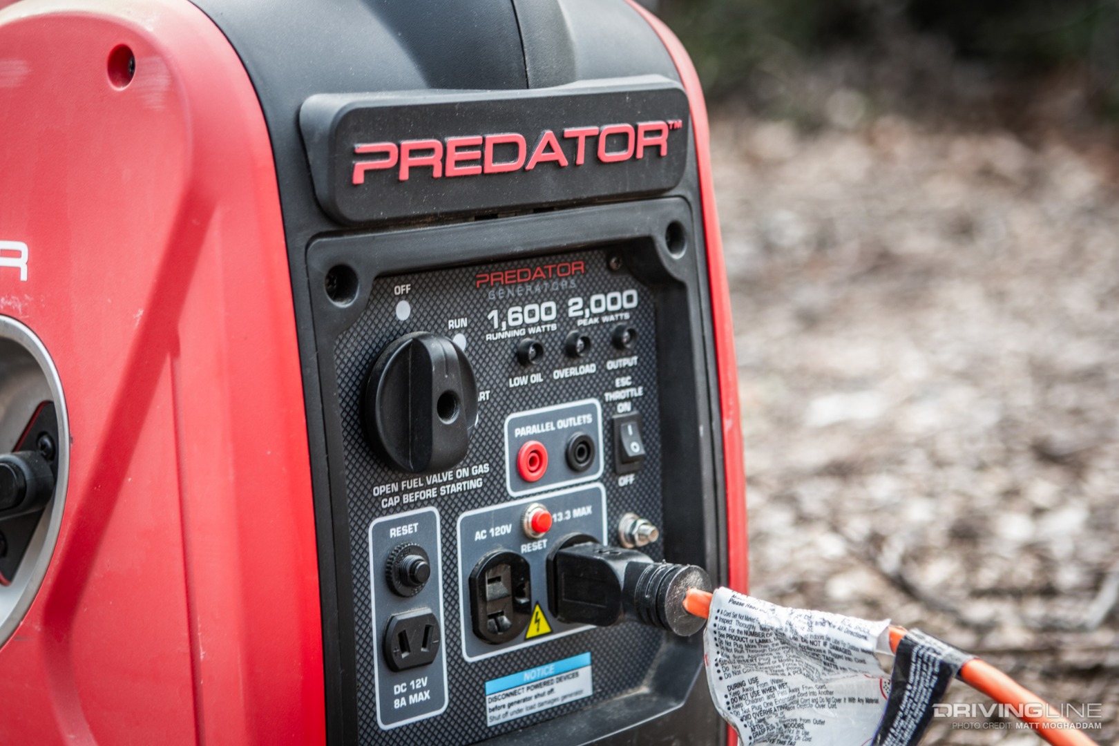 Harbor Freight Predator 2000 watt Generator